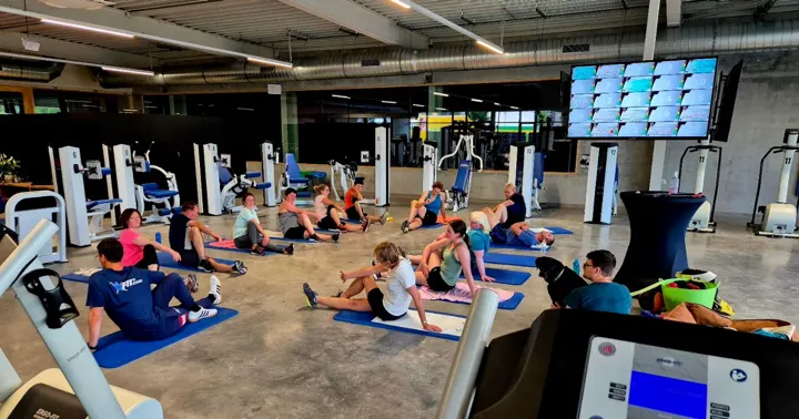Inside Fitscool - Sportpark, the BASIXX partner gym in Veurne, Belgium